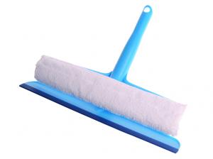 Window washer and squeegee